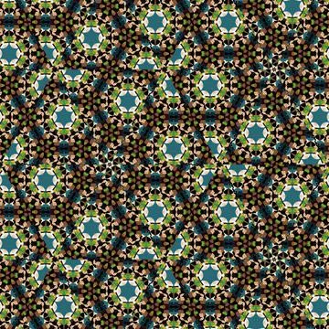 Pattern design for background and interior Illustrazione stock