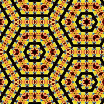 Pattern design for background and interior Illustrazione stock