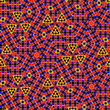 Pattern design for background and interior Illustrazione stock