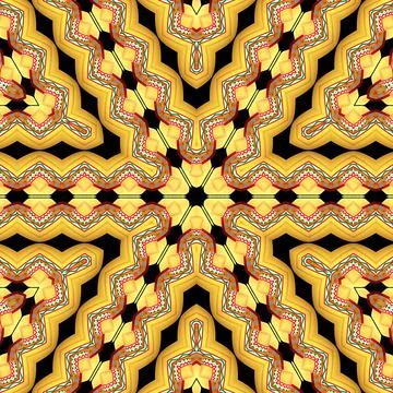 Pattern design for background and interior Illustrazione stock