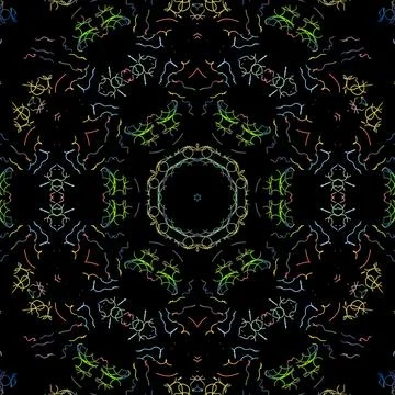 Pattern design for background and interior イラスト素材