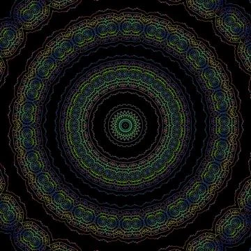 Pattern design for background and interior Illustrazione stock