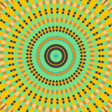 Pattern design for background and interior Illustrazione stock