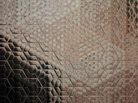 Pattern design for background and interior Illustrazione stock