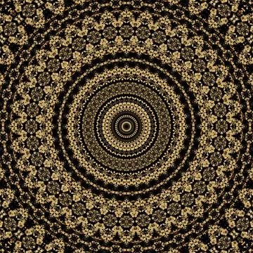 Pattern design for background and interior Illustrazione stock