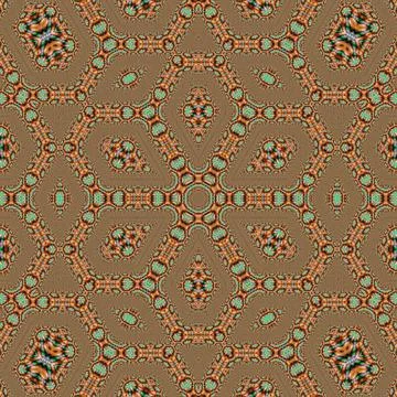 Pattern design for background and interior Illustrazione stock