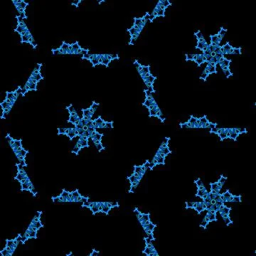 Pattern design for background and interior Illustrazione stock