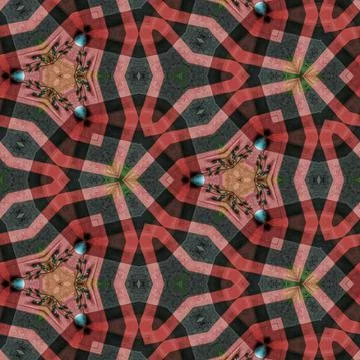 Pattern design background for tiles, digital textile, sublimation prints 库存插图