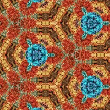 Pattern design background for tiles, digital textile, sublimation prints Stock Illustration