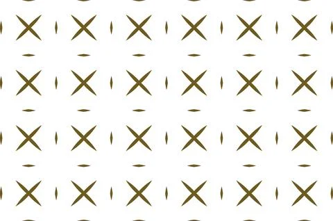 A pattern design of brown shaped on white background Illustrazione stock