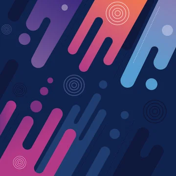 Pattern design digital abstract graphic decoration print dots blue pink 库存插图