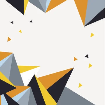 Pattern design digital geometric shapes abstract graphic texture decoration Stock Illustration