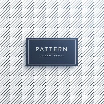 Pattern design made with diagonal lines Stock Illustration