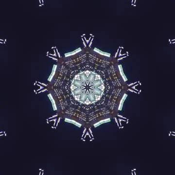 Pattern design made from night shot San Francisco Stock Photos