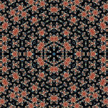 Pattern design of new trendy seamless abstract vintage retro concepts Stock Illustration
