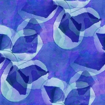 Pattern design seamless watercolor texture background wallpaper Illustrazione stock