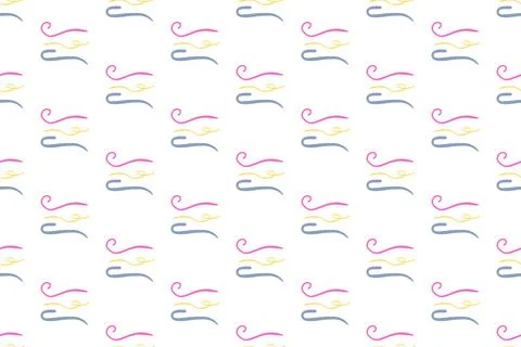 Pattern design with swirl motif Stock Illustration