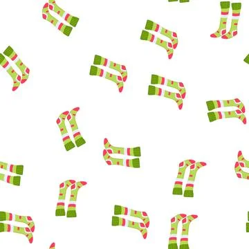 Pattern designer socks soccer cartoon vector イラスト素材