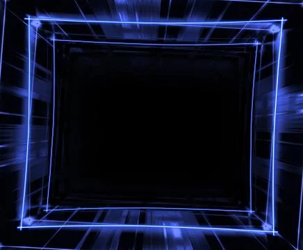 Pattern for designers with neon lines Stock Illustration