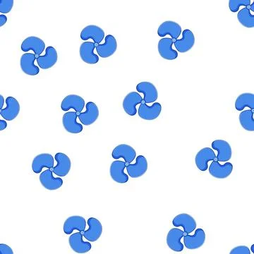 Pattern desk cooling fan cartoon vector Stock Illustration