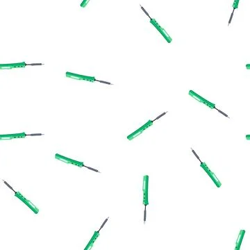 Pattern desolder soldering iron cartoon vector Illustrazione stock