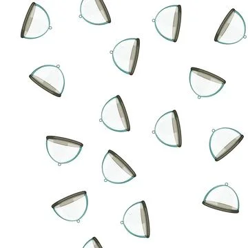 Pattern dessert cake dome cartoon vector Stock Illustration