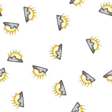 Pattern destruction explosion effect cartoon vector Stockillustratie