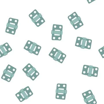 Pattern detail door hinge cartoon vector Stock Illustration