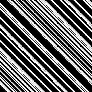 Pattern with diagonal black stripes and outline 4567 Stock Illustration