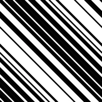 Pattern with diagonal black stripes, modern stylish image. Stock Illustration