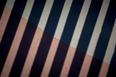 Pattern of diagonal stripes with different colors and textures. Stock Photos