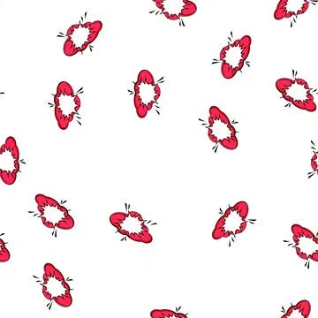 Pattern dialogue comic speech bubble cartoon vector 库存插图