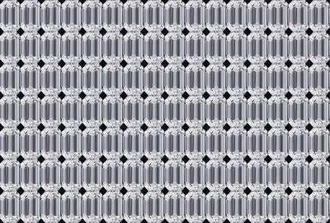 Pattern with diamonds Stock Illustration