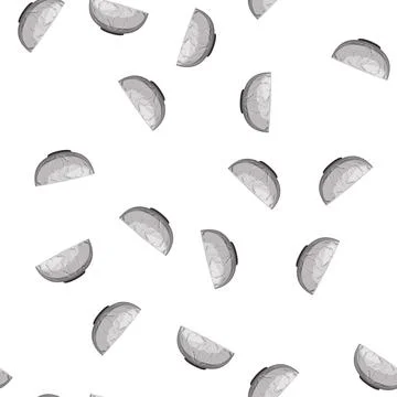 Pattern diet marble bowl cartoon vector Stock Illustration