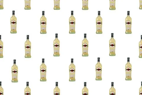 Pattern from different objects. Stock Photos