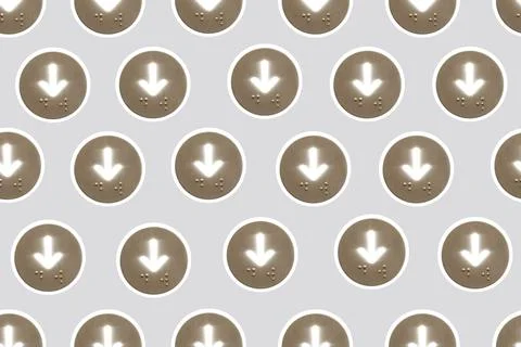 Pattern from different objects. Foto stock