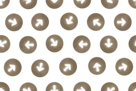 Pattern from different objects. Foto stock