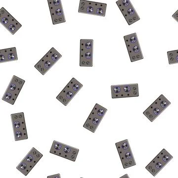 Pattern digital digital amplifier cartoon vector Stock Illustration