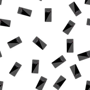 Pattern digital electronic translator cartoon vector Stock Illustration