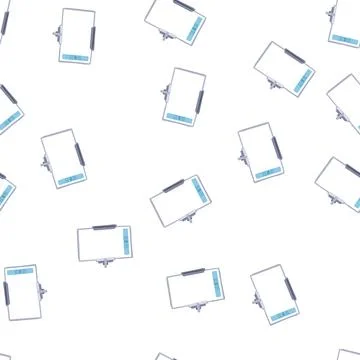 Pattern digital electronic whiteboard cartoon vector Illustrazione stock