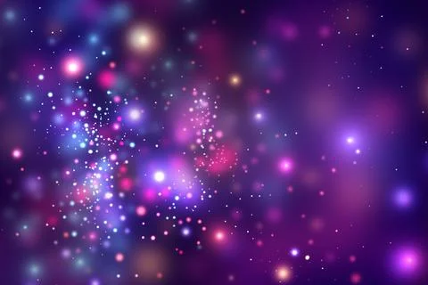 A pattern with digital sparkling elements Stock Illustration