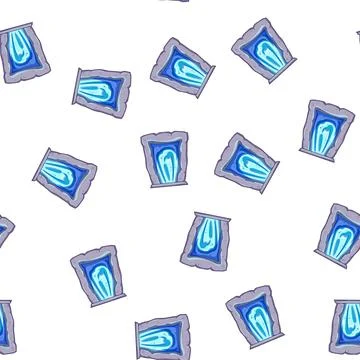 Pattern dimension magic door portal cartoon vector 스톡 일러스트