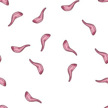 Pattern dining ceramic soup spoon cartoon vector Stock Illustration