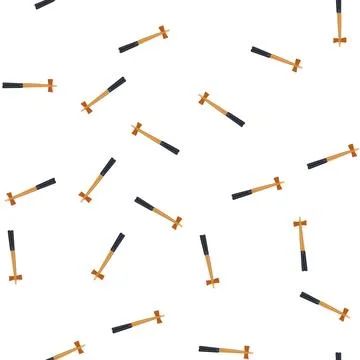 Pattern dining chopstick rest cartoon vector Stock Illustration