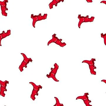 Pattern dinosaur jelly candy cartoon vector 스톡 일러스트