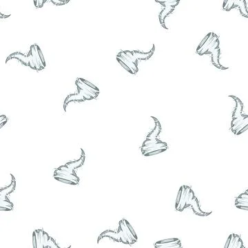 Pattern disaster tornado cartoon vector 스톡 일러스트