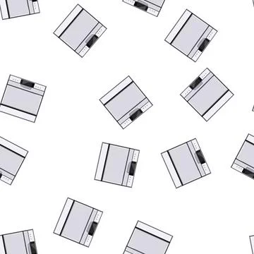 Pattern dish dishwasher kitchen cartoon vector 스톡 일러스트