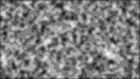 This pattern displays a grayscale camouflage-like texture with irregular. Stock-Footage 297522835