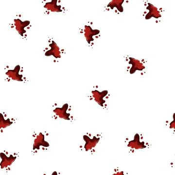 Pattern dna blood stain cartoon vector Stock Illustration