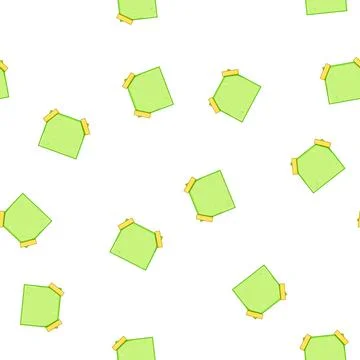 Pattern do pinned paper notes cartoon vector Stock Illustration